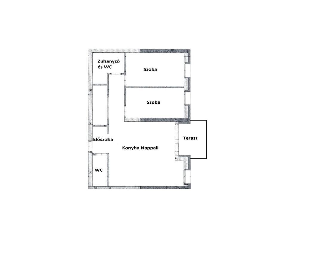 Bajcsy Apartment Ντέμπρετσεν Εξωτερικό φωτογραφία